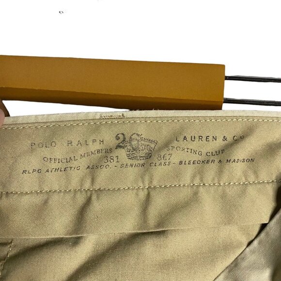 Polo Ralph Lauren Men's Light Tan Suffield Stretch Chino Pants - Picture 7 of 11